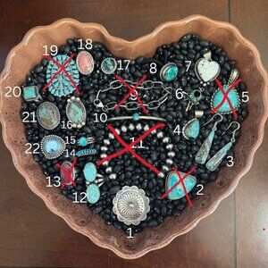 Authentic Native American and Southwestern Turquoise Jewelry